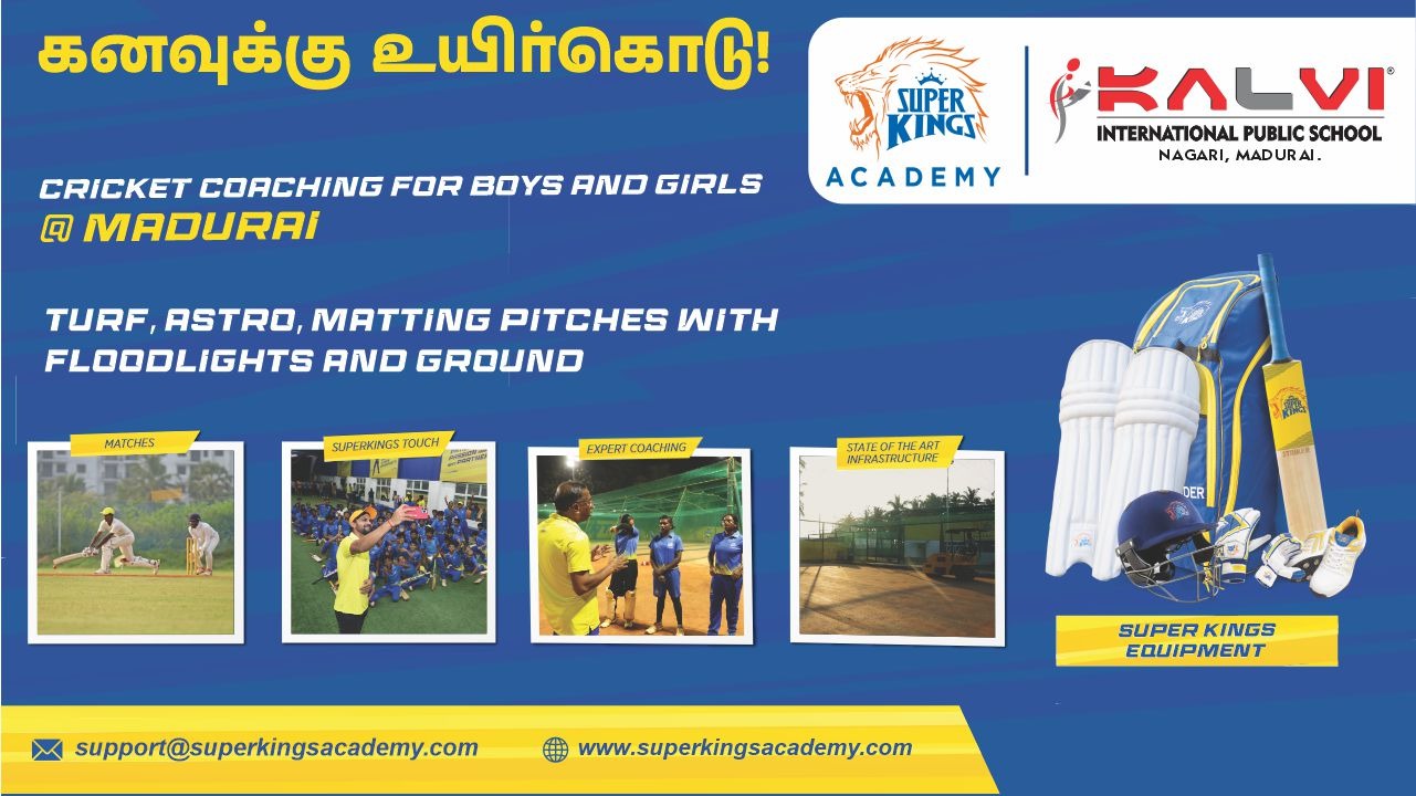 Super Kings Academy Banner